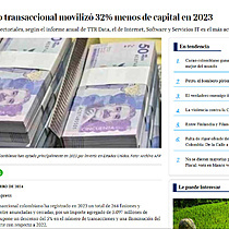 Mercado transaccional moviliz 32% menos de capital en 2023